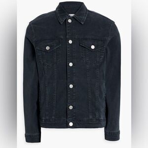 Frame Men's Black/Charcoal Denim Jacket size XL TG